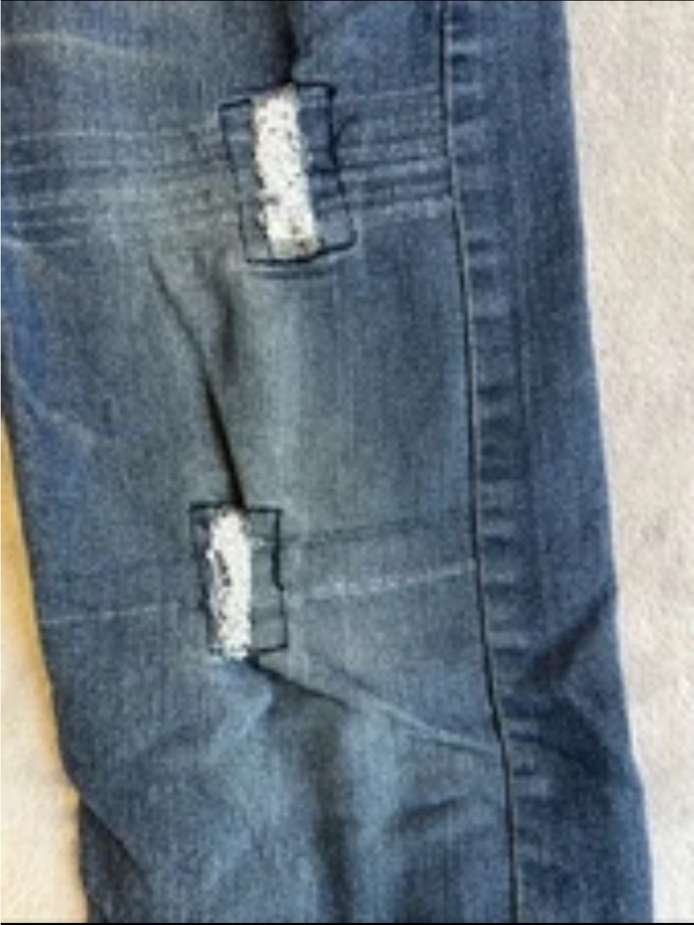 Blue Rag Boys Distressed Jeans - Picture 2 of 6